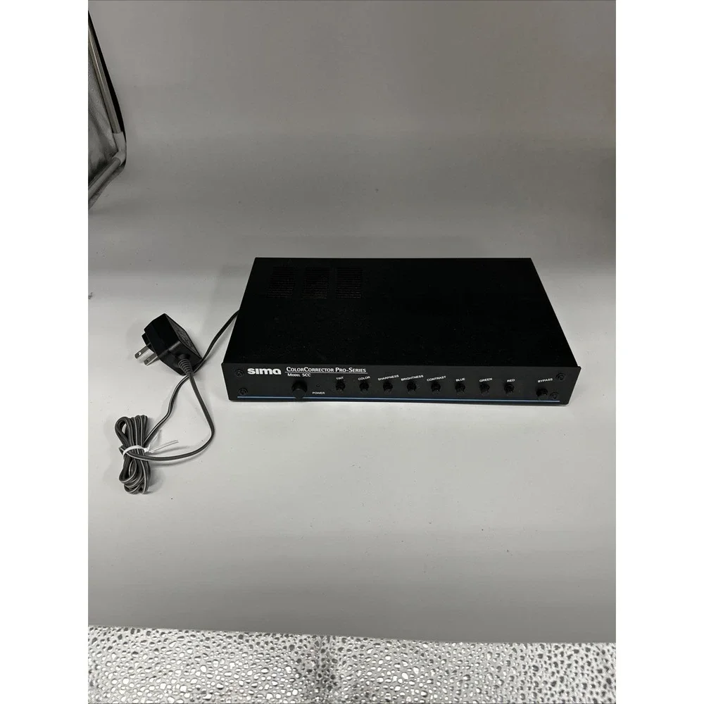 Sima SCC Video Color Corrector Pro Series w/ Power Supply Tested